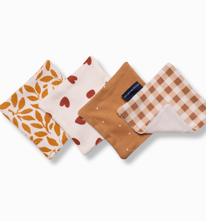 Lingettes bébé lavables