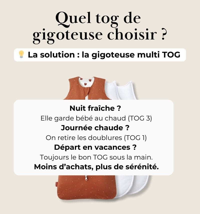 gigoteuse terracotta mutli tog