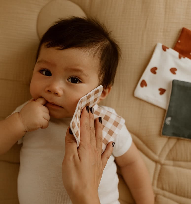 Lingettes bébé lavables- Les Petites Billes